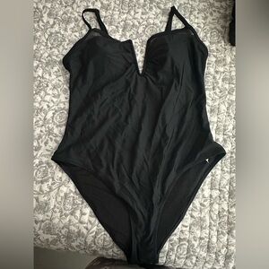Aerie Black One Piece Swimsuit